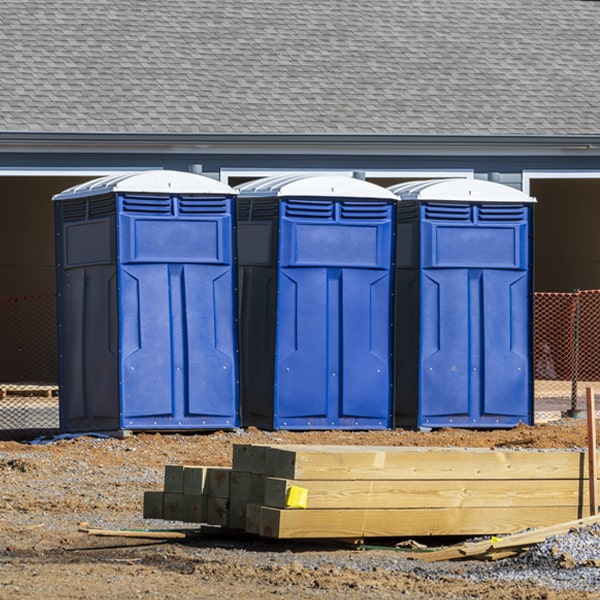 how often are the portable toilets cleaned and serviced during a rental period in Stephentown